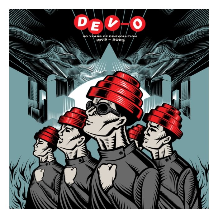 DEVO - 50 YEARS OF DE-EVOLUTION 1973-2023 (2LP/RED & BLUE VINYL) (ROCKTOBER)