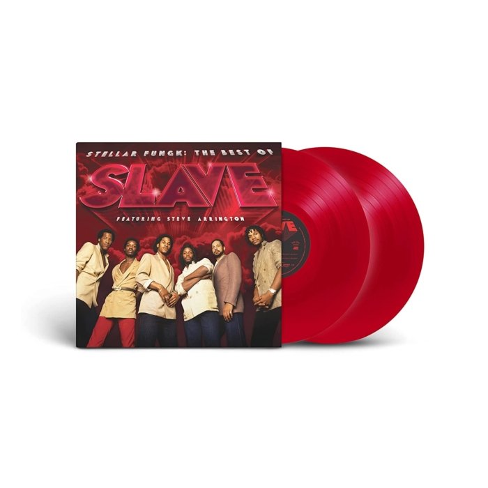 SLAVE - STELLAR FUNGK: THE BEST OF SLAVE FEATURING STEVE ARRINGTON (RED VINYL/2LP)