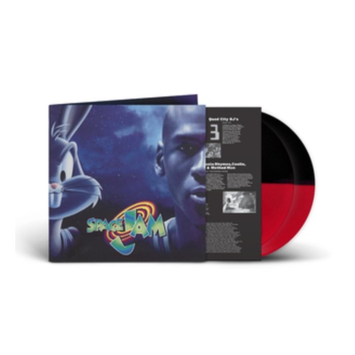 VARIOUS ARTISTS - SPACE JAM (MUSIC FROM & INSPIRED BY THE MOTION PICTURE) (RED & BLACK VINYL) (I)