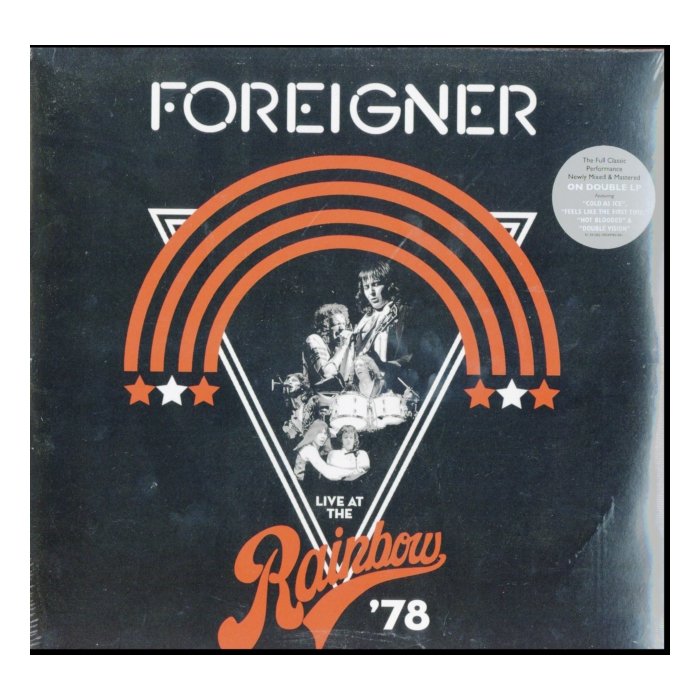 FOREIGNER - LIVE AT THE RAINBOW 78 (2LP)