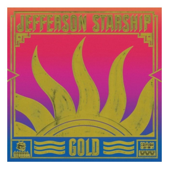 JEFFERSON STARSHIP - GOLD (GOLD VINYL/7 INCH GOLD SINGLE)