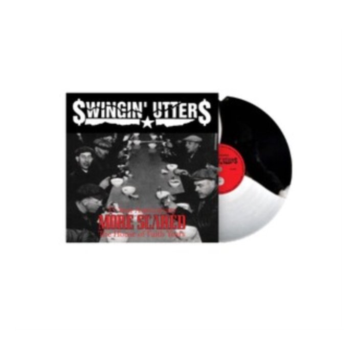 SWINGIN' UTTERS - MORE SCARED (BLACK/WHITE VINYL)