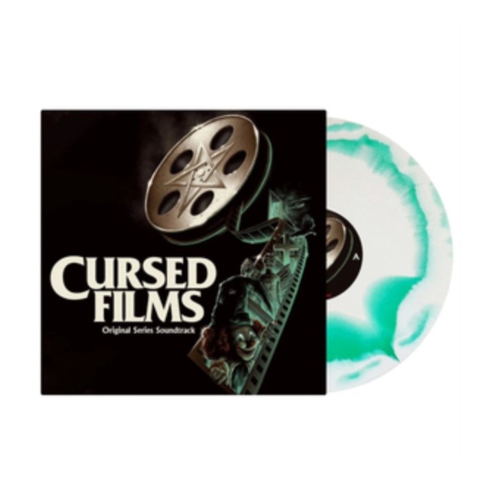 VARIOUS ARTISTS - CURSED FILMS OST (GREEN & WHITE SWIRL VINYL)