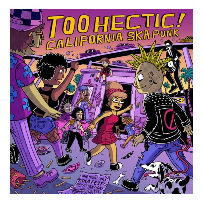 VARIOUS ARTISTS - TOO HECTIC: CALIFORNIA SKA PUNK (RANDOM COLOR VINYL/140G)