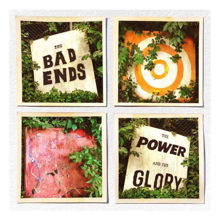 BAD ENDS - POWER & THE GLORY (TRANSPARENT ORANGE VINYL) (I)