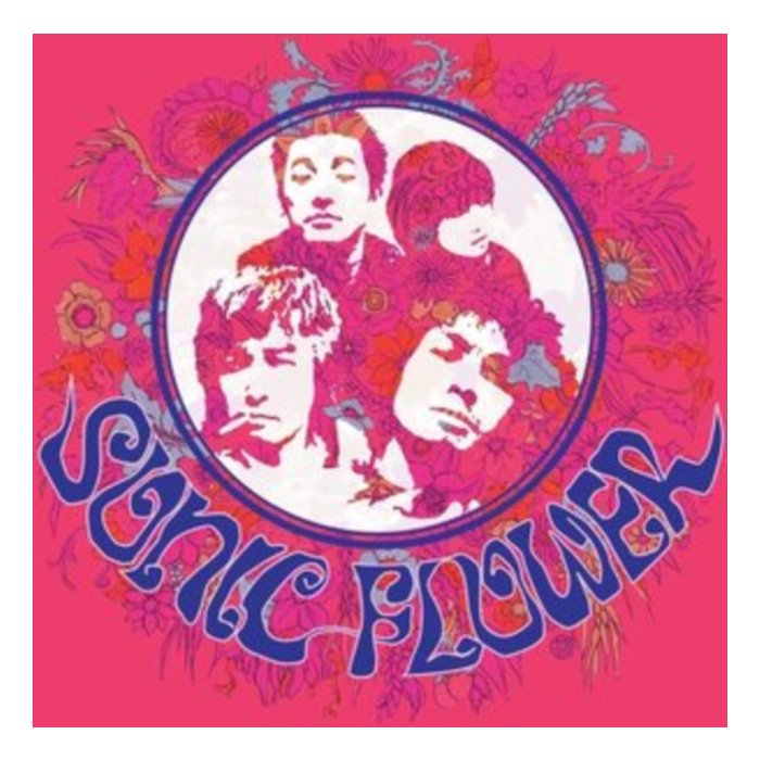 SONIC FLOWER - SONIC FLOWER (ALTERNATE COVER) (PINK/BLUE/WHITE VINYL)