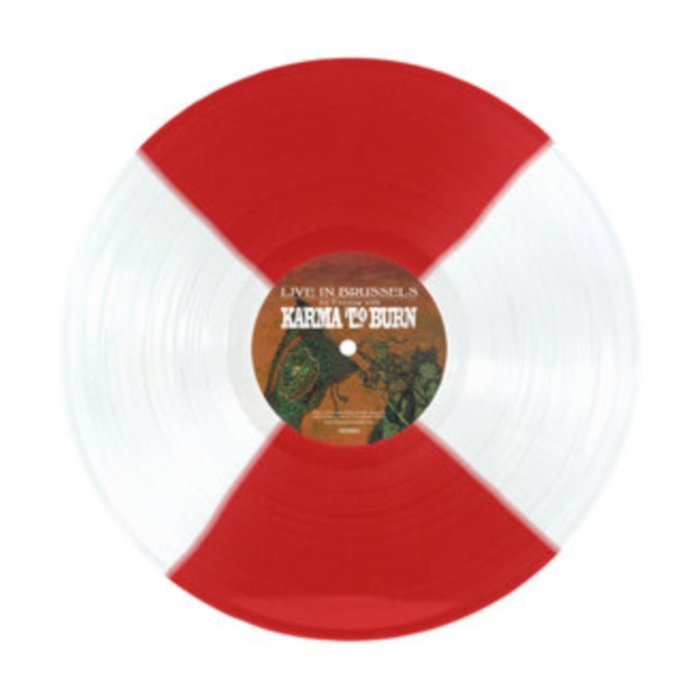 KARMA TO BURN - LIVE IN BRUSSELS (QUAD WHITE & RED VINYL)