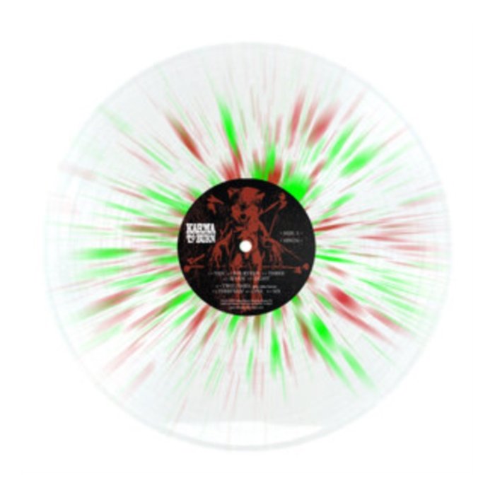 KARMA TO BURN - KARMA TO BURN (TRANSPARENT RED & GREEN SPLATTER VINYL)