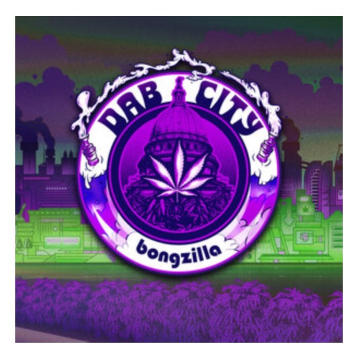 BONGZILLA - DAB CITY (WHITE