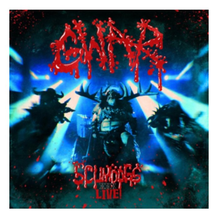 GWAR - SCUMDOGS XXX LIVE (2LP/BLUE MARBLED VINYL)