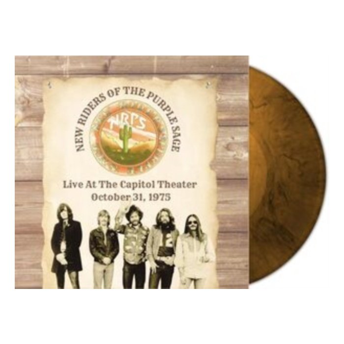 NEW RIDERS OF THE PURPLE SAGE - LIVE AT THE CAPITOL THEATER (ORANGE MARBLE VINYL)