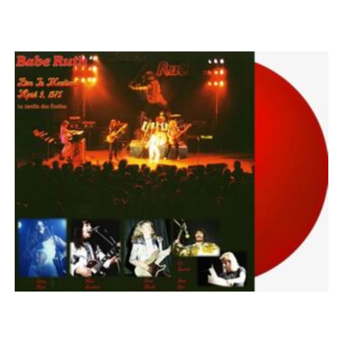 BABE RUTH - LIVE IN MONTREAL APRIL 9. 1975 (RED VINYL)