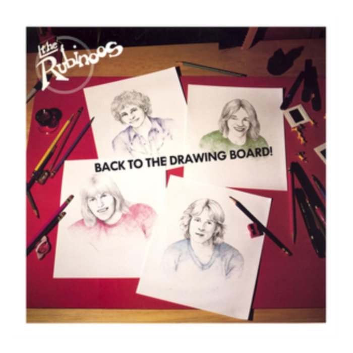 RUBINOOS - BACK TO THE DRAWING BOARD (RUBY WITH BLACK SPLATTER VINYL) (RSD)