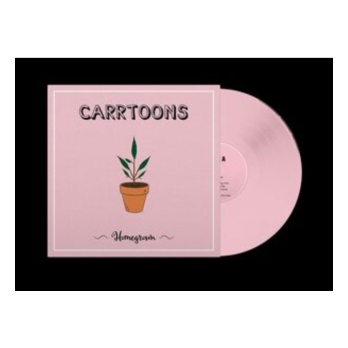 CARRTOONS - HOMEGROWN (CLEAR PINK VINYL)