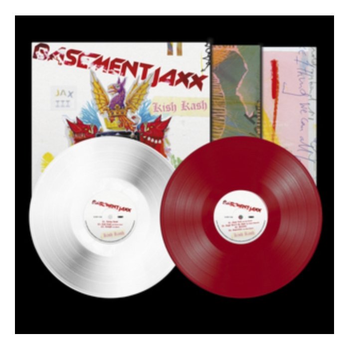 BASEMENT JAXX - KISH KASH (RED & WHITE VINYL/2LP)