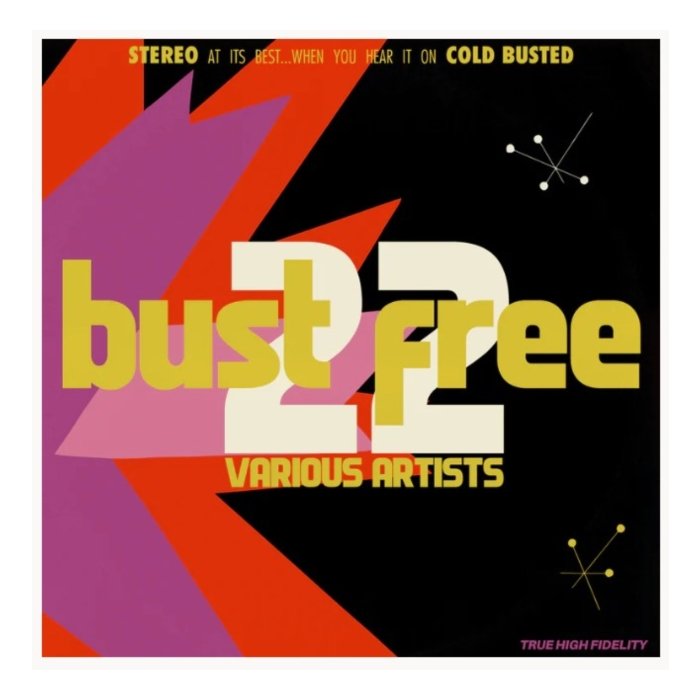 VARIOUS ARTISTS - BUST FREE 22 (180G/MARBLED WHITE & PINK VINYL)