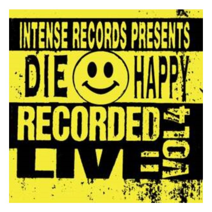 DIE HAPPY - INTENSE SERIES LIVE VOL. 4 (YELLOW VINYL)