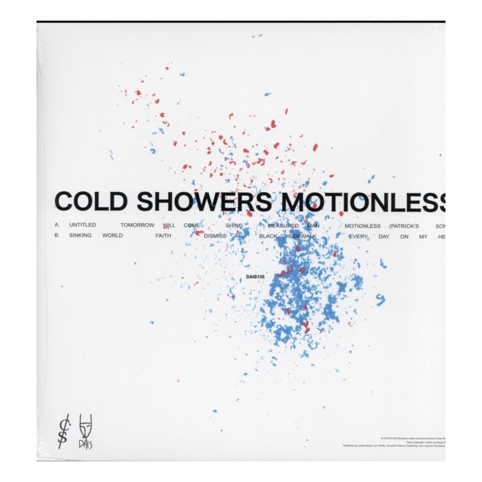 COLD SHOWERS - MOTIONLESS (CLEAR BLUE VINYL)