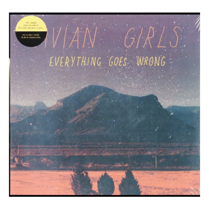 VIVIAN GIRLS - EVERYTHING GOES WRONG (180G/COLORED VINYL/DL CARD)