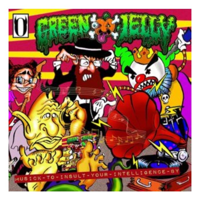 GREEN JELLY - MUSICK TO INSULT YOUR INTELLIGENCE BY (ORANGE/BLACK SPLATTER VINYL/REMASTERED) (RSD)