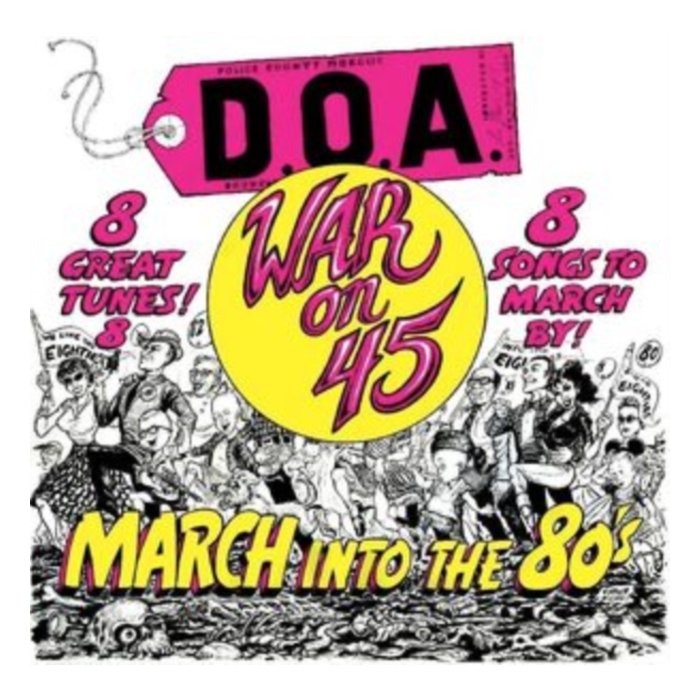 D.O.A. - WAR ON 45 (YELLOW VINYL)