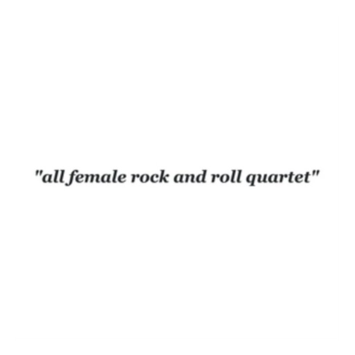 SHE'S - ALL FEMALE ROCK AND ROLL QUARTET