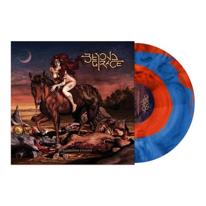 BEYOND GRACE - OUR KINGDOM UNDONE (DARK BLUE/ORANGE MARBLE VINYL)