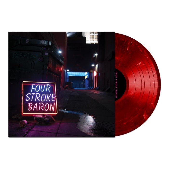 FOUR STROKE BARON - PLANET SILVER SCREEN (CLEAR VINYL)