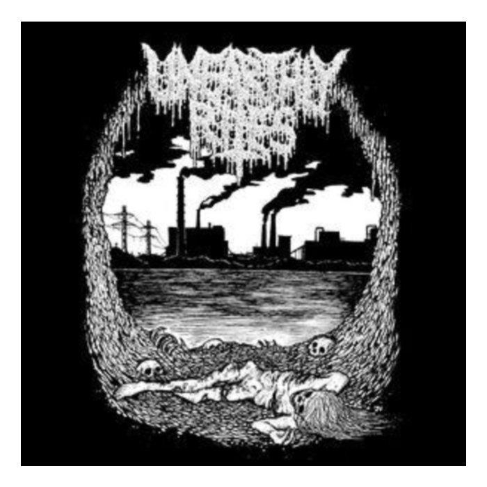 UNEARTHLY RITES - ECDYSIS (BLACK ON WHITE HEAVY SPLATTER OPAQUE VINYL)