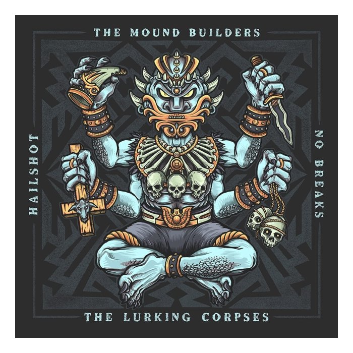 LURKING CORPSES & MOUNDBUILDERS - SPLIT HITS THE FANS PT. 3