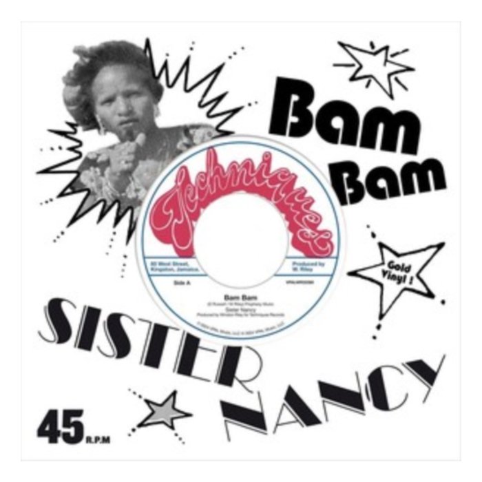 SISTER NANCY - BAM BAM/STALAG RIDDIM  (GOLD VINYL)