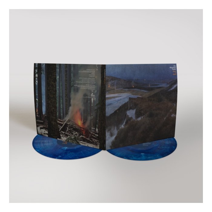 MOUNTAIN GOATS - DARK IN HERE (2LP/BLUE VINYL/D-SIDE ETCHING/DL) (I)