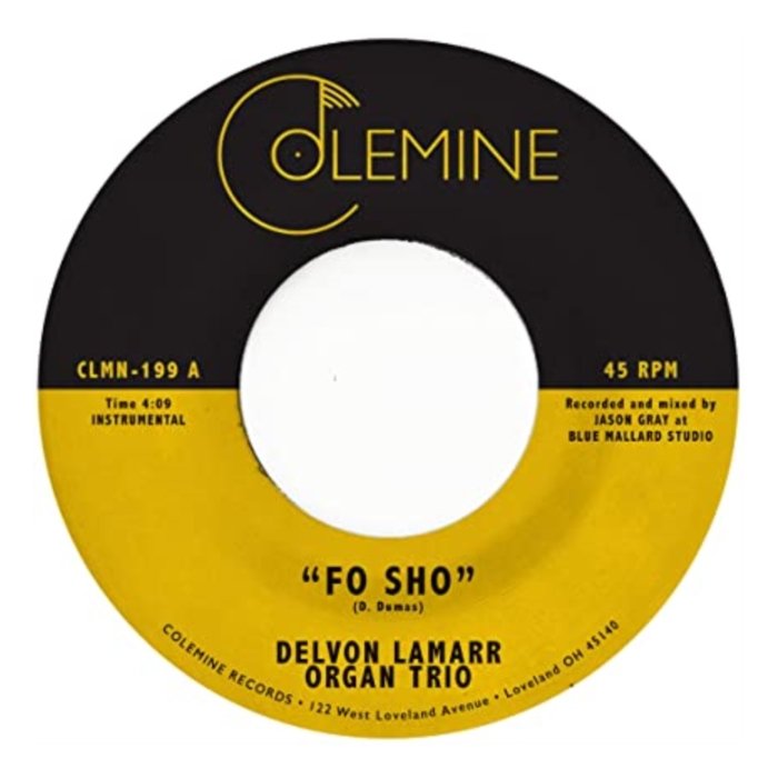 DELVON LAMARR ORGAN TRIO - FO SHO (PINK 7INCH)