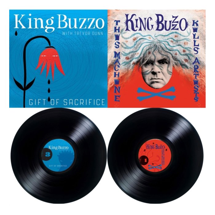 KING BUZZO - THIS MACHINE KILLS ARTISTS/GIFT OF SACRIFICE (2LP)