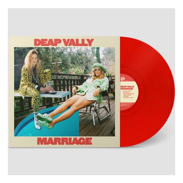 DEAP VALLY - MARRIAGE (TRANSPARENT RED VINYL/140G)