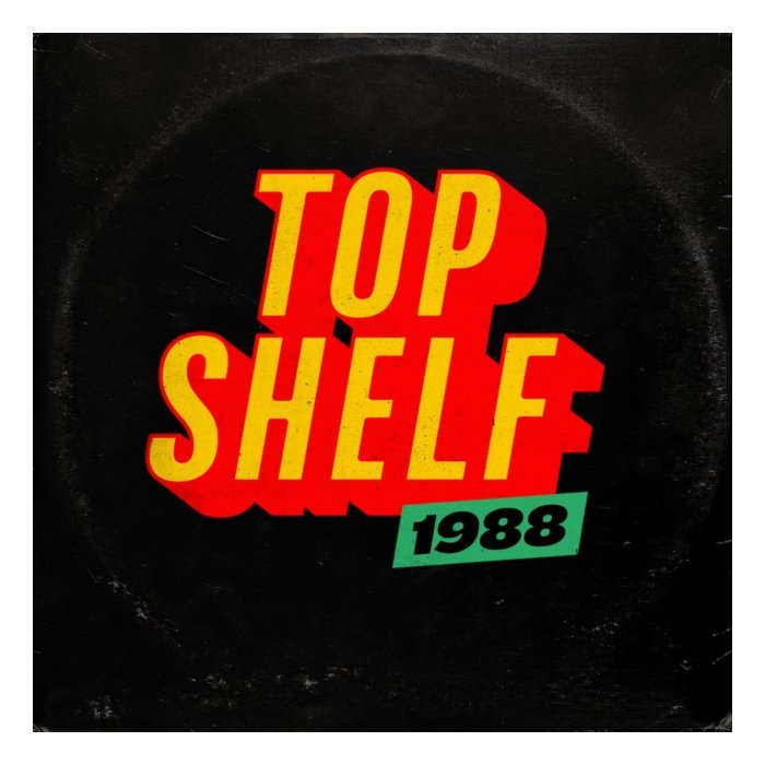 VARIOUS ARTISTS - TOP SHELF 1988 (TRANSPARENT WHITE MARBLE VINYL) (RSD)