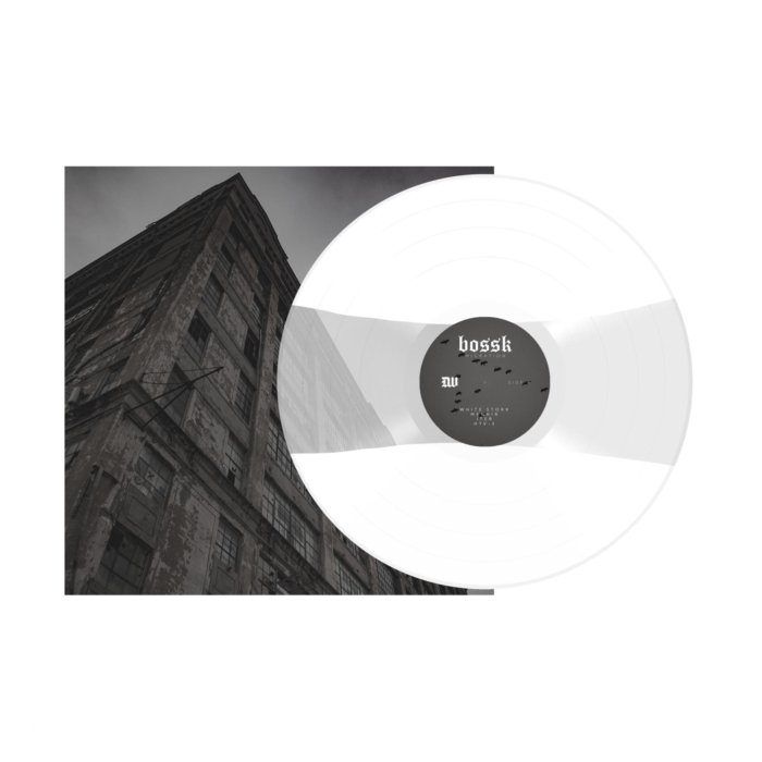 BOSSK - MIGRATION (WHITE W/ CLEAR STRIPE VINYL) (I)