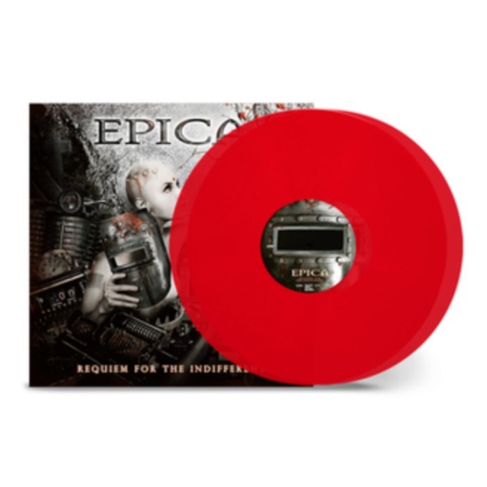 EPICA - REQUIEM FOR THE INDIFFERENT (TRANSPARENT RED VINYL)