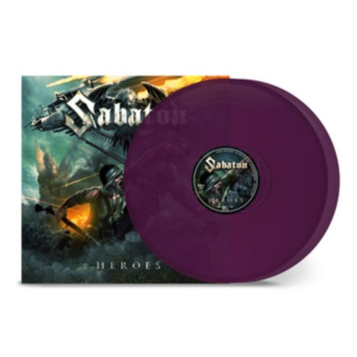 SABATON - HEROES 10TH ANNIVERSARY (TRANS VIOLET VINYL/2LP)