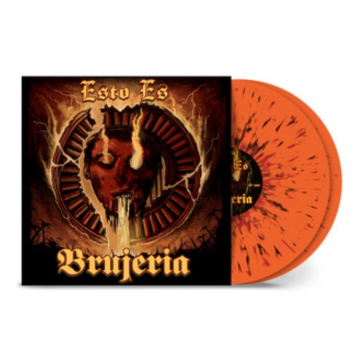 BRUJERIA - ESTO ES BRUJERIA (ORANGE RED & BLACK SPLATTER VINYL)