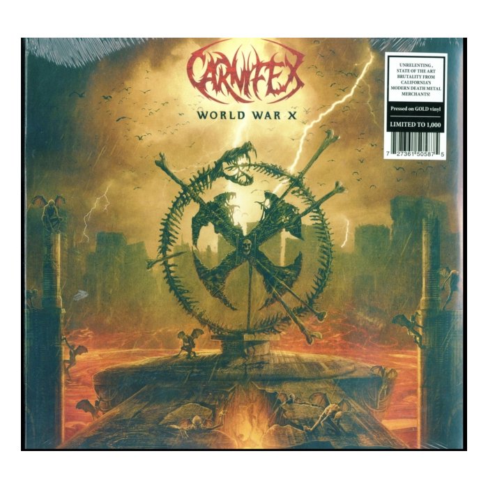 CARNIFEX - WORLD WAR X (GOLD VINYL)