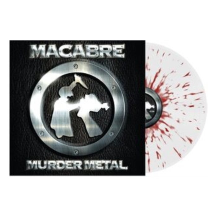 MACABRE - MURDER META (CLEAR & RED SPLATTER VINYL)