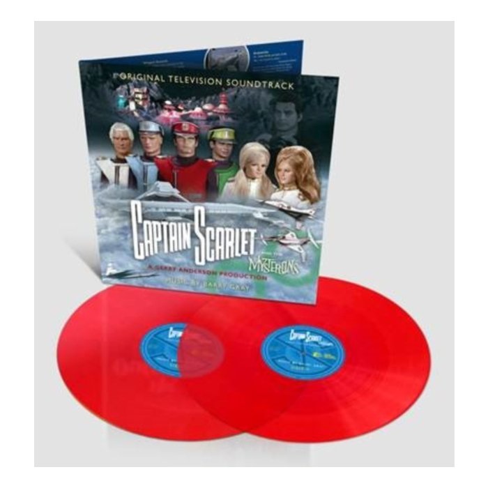 VARIOUS ARTISTS - CAPTAIN SCARLET & THE MYSTERONS (2LP/TRANSPARENT RED VINYL)