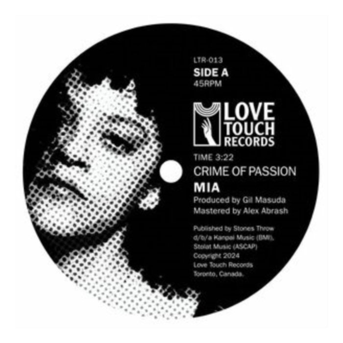 MIA - CRIME OF PASSION B/W LOVE BUG