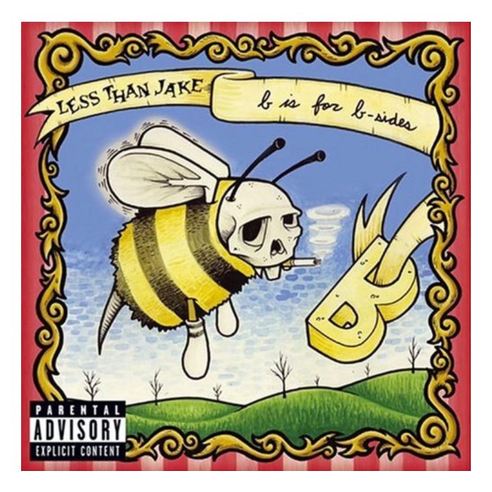 LESS THAN JAKE - B IS FOR B-SIDES (CLEAR/OPAQUE YELLOW VINYL) (I)