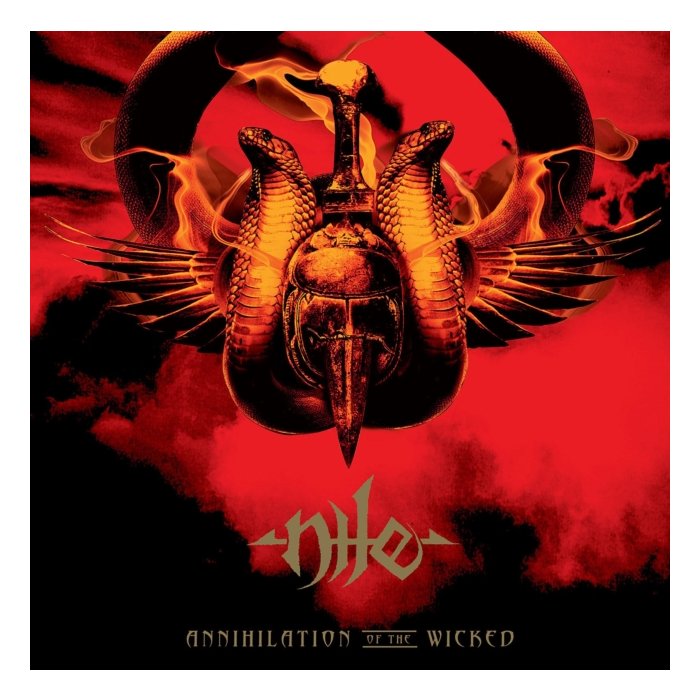 NILE - ANNIHILATION OF THE WICKED (BLOOD RED WITH GOLD VINYL/BLACK & HALLOWEEN ORANGE SPLATTER VINYL/2LP)