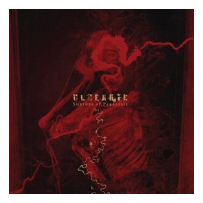 ULCERATE - SHRINES OF PARALYSIS (BLACK TRANS. GOLD & RED HALF & HALF W/ RED