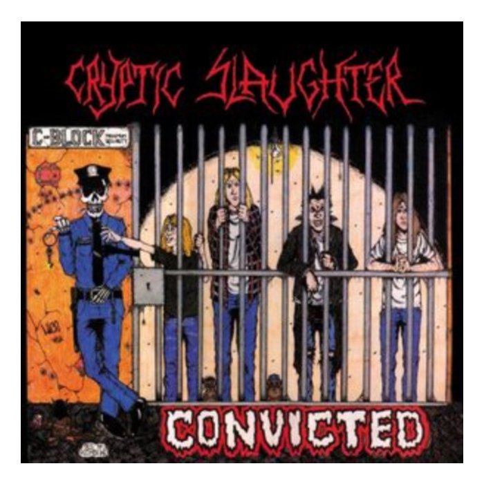 CRYPTIC SLAUGHTER - CONVICTED (BLACK ICE W/ RED