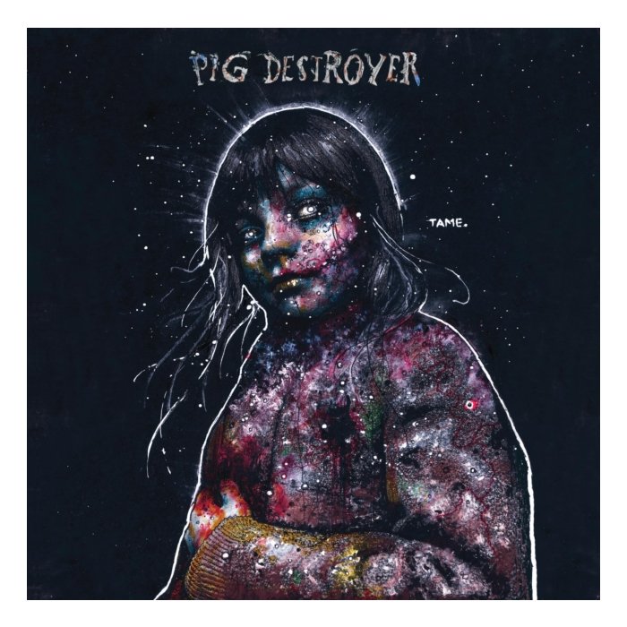 PIG DESTROYER - PAINTER OF DEAD GIRLS (REISSUE) (TRANSLUCENT GOLD VINYL WITH WHITE SILKSCREEN ON THE B SIDE) (I)