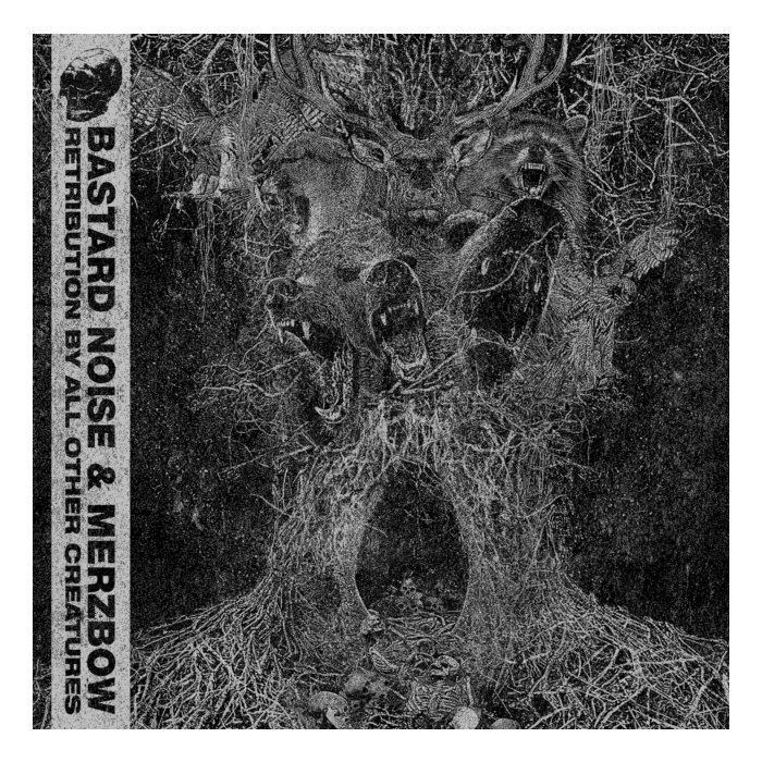 BASTARD NOISE & MERZBOW - RETRIBUTION BY ALL OTHER CREATURES (SILVER VINYL)